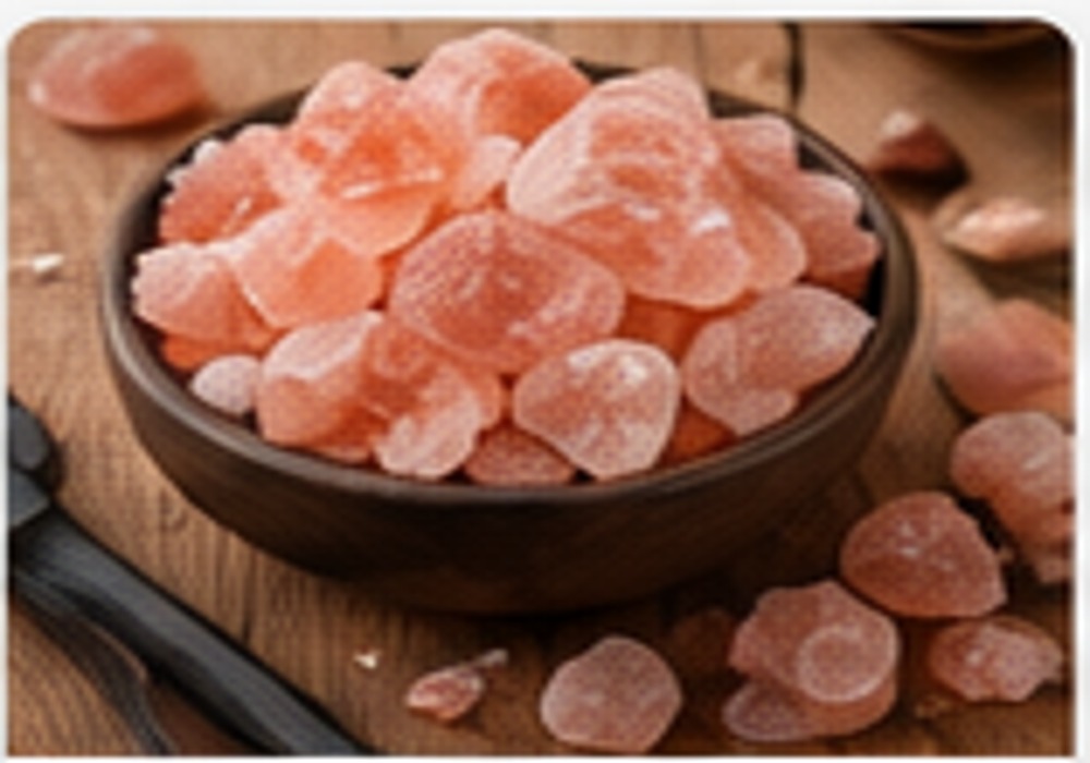 Lumisalt pink salt chunks